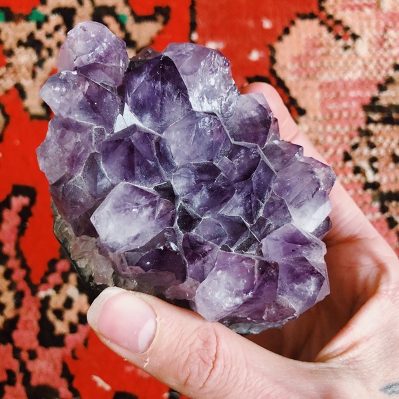 Amethyst Cluster / Raw Amethyst Chunk - Picture 4 of 6